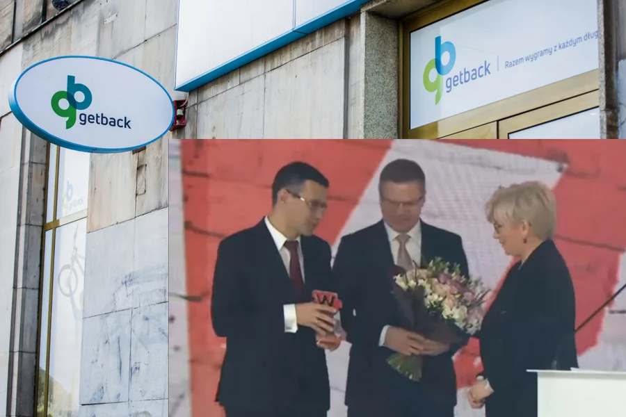 Afera GetBack, powiązania z PiS i PO. Gala "Człowiek Wolności" tygodnika wSieci i wręczenie nagrody nowej prezes Trybunału Konstytucyjnego, Julii Przyłębskiej. GetBack widnieje tu jako "partner wspierający" imprezy.