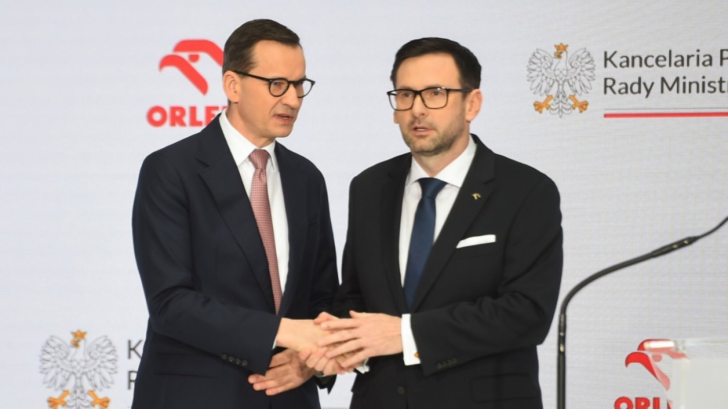 Mateusz Morawiecki, Daniel Obajtek.