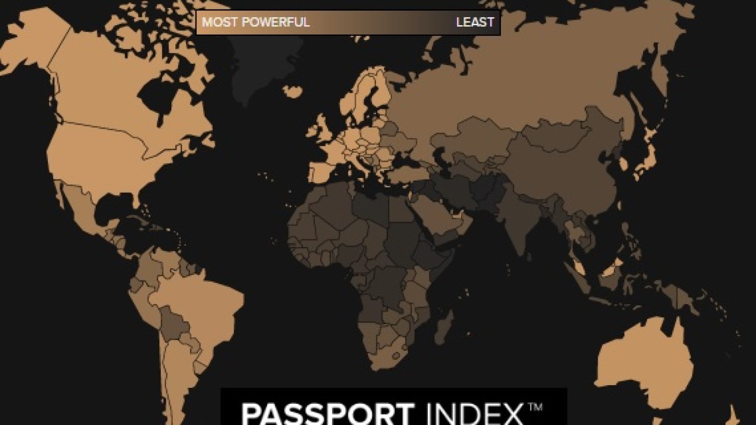 Wyniki raportu Passport Index 2017