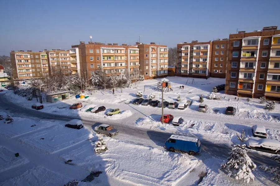 Osiedle w śląskim Pogwizdowie, blisko granicy z Czechami. W 2010 r. odczuwalne tu wstrząsy dobiły 3 stopni w skali Richtera.