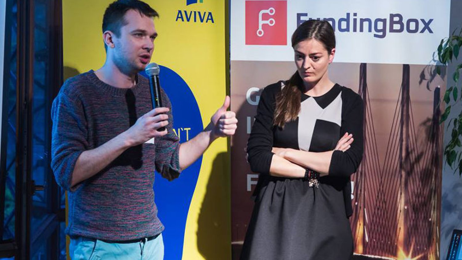 Fundacja Startup Poland została powołana w świetnym momencie. Przez kampanię prezydencką i tegoroczne wybory parlamentarne politycy są skorzy do rozmów. Na zdjęciu: Borys Musielak i Eliza Kruczkowska.