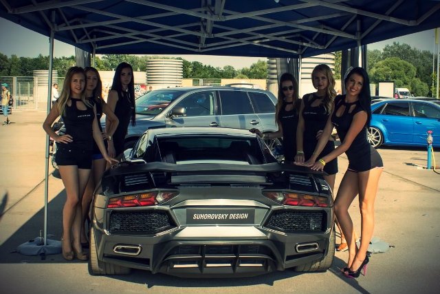 Lamborghini Gallardo prosto spod Głuszycy