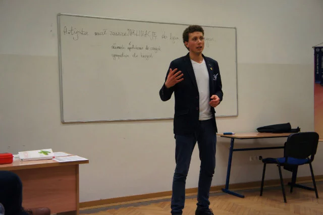 Łukasz Zakrzewski, twórca Leżucha