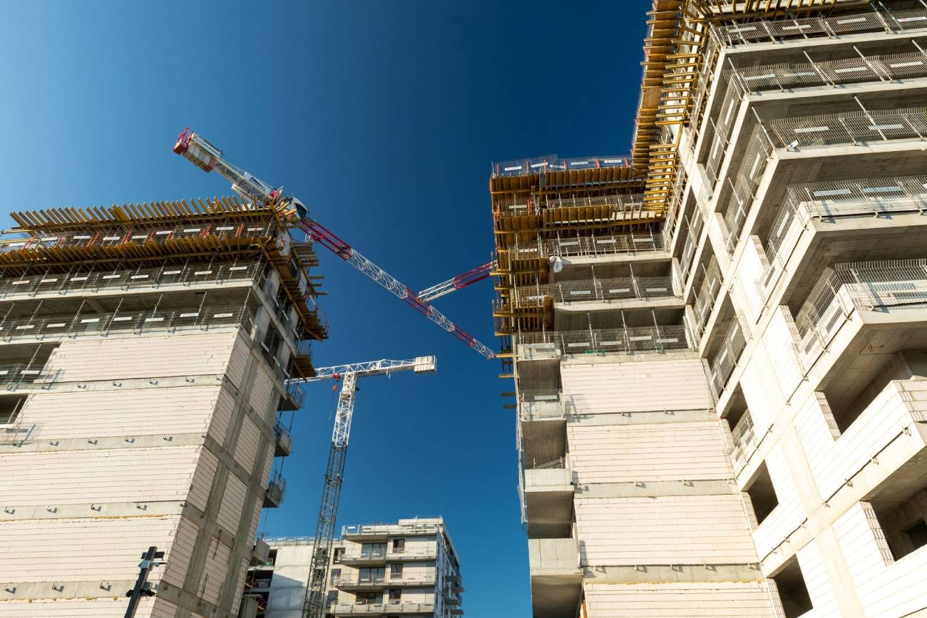 Budowa bloku mieszkalnego