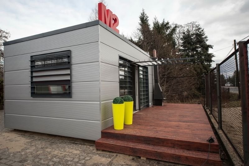 Dom modułowy M2 Aleksandra Kawińskiego kosztuje zaledwie 50 tys. zł.