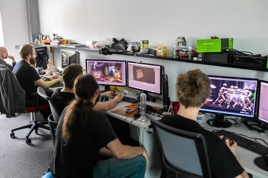 Biura firmy Bloober Team w Krakowie. Firma otrzymała właśnie decyzję o przyznaniu ogromnej, 7-milionowej dotacji na prace B&R.