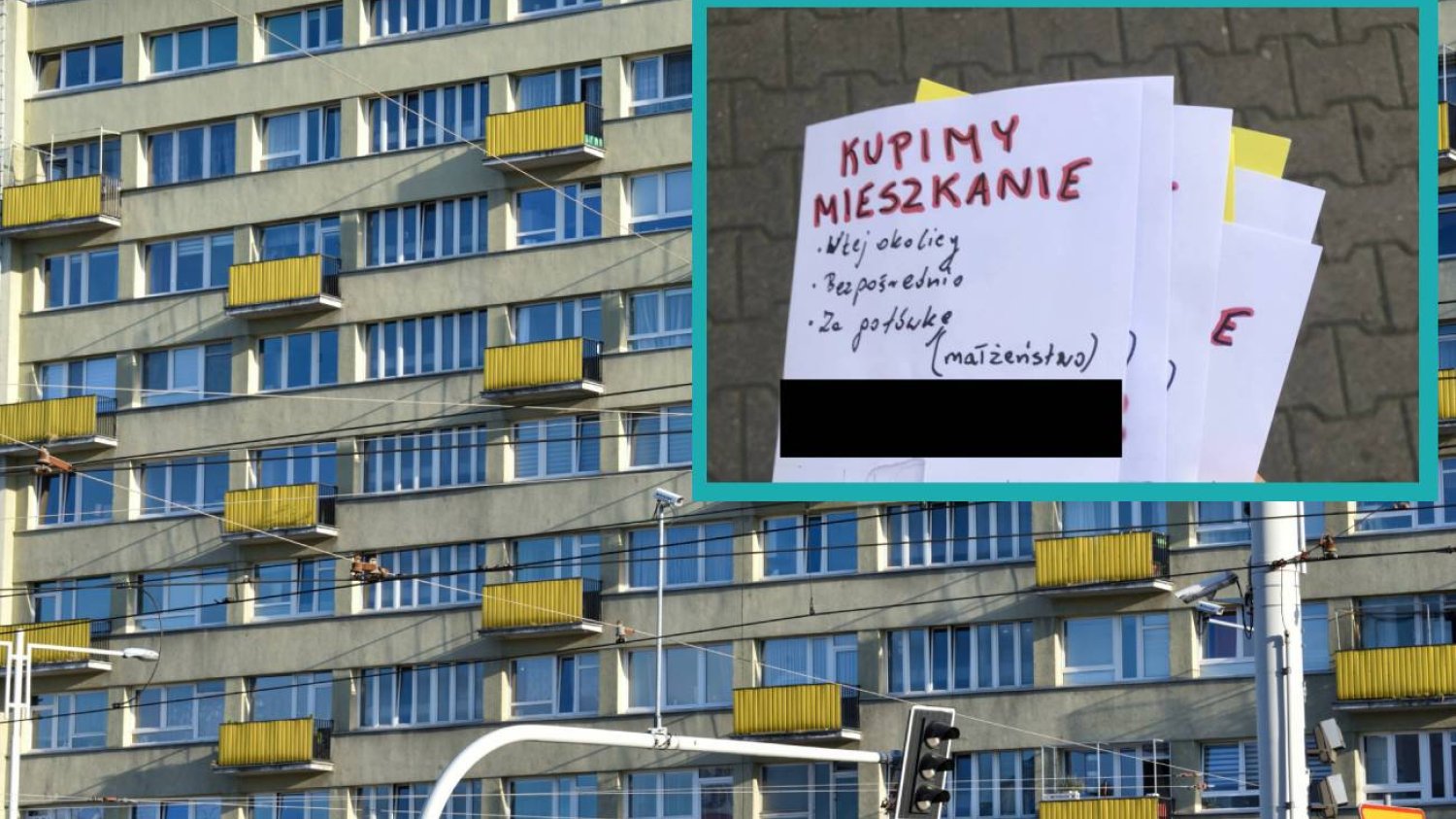 Fałszywe oferty zakupu mieszkania pojawiają się na osiedlach.