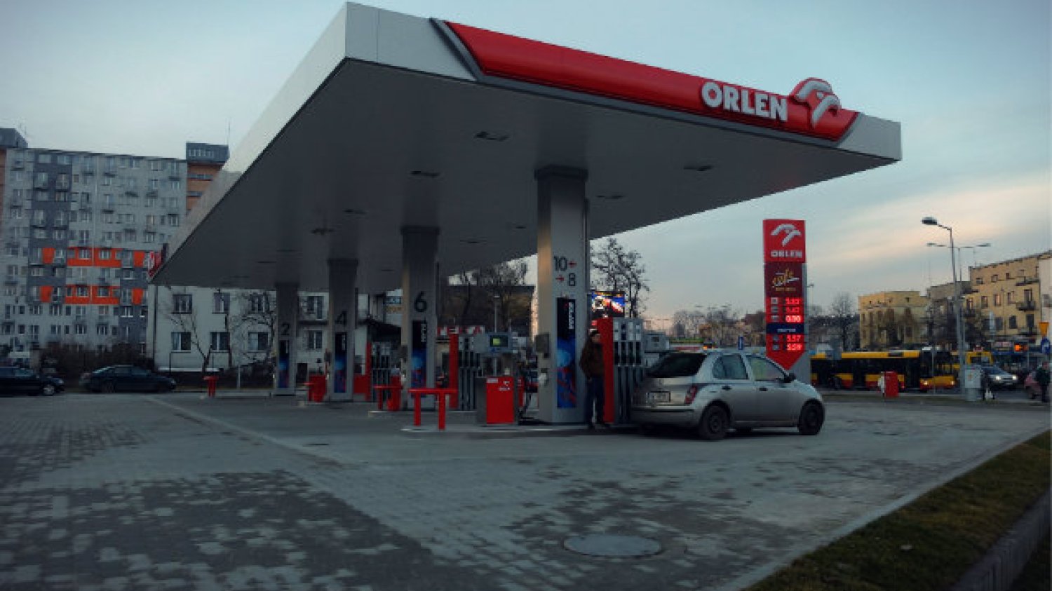 Stacja benzynowa Orlenu w Kielcach