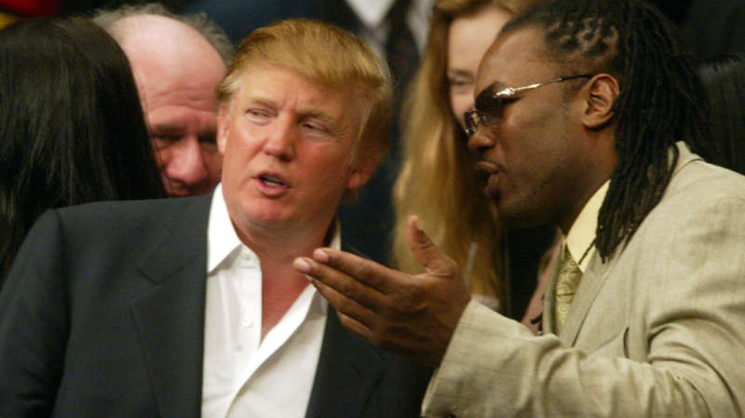 CHRIS BYRD DONALD TRUMP I LENNOX LEWIS