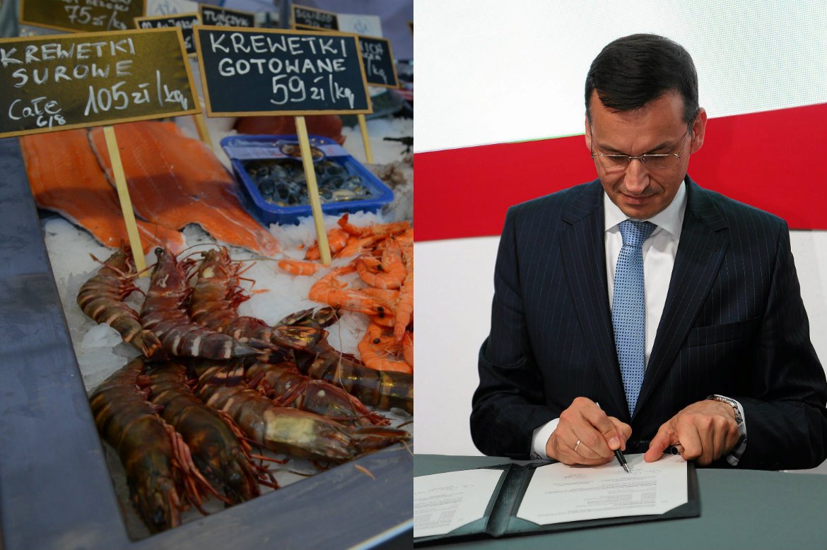 Mateusz Morawiecki sygnalizuje zmiany, które mogą sprawić, że masło będzie tańsze od ośmiorniczek