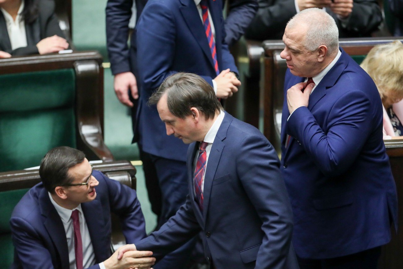 Mateusz Morawiecki, Zbigniew Ziobro, Jacek Sasin