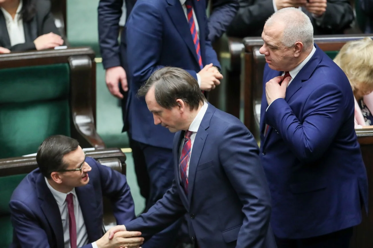 Mateusz Morawiecki, Zbigniew Ziobro, Jacek Sasin