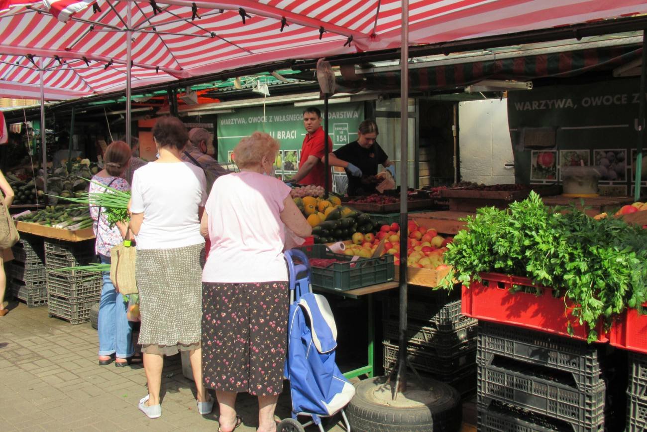 Bazar na Hali Mirowskiej