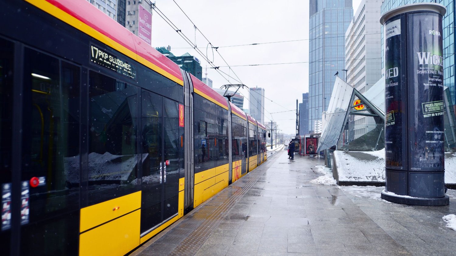 Tramwaj w Warszawie.