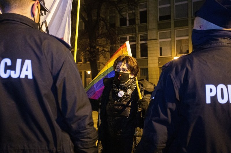 Policja mandatami traktuje m.in uczestników manifestacji w całej Polsce.