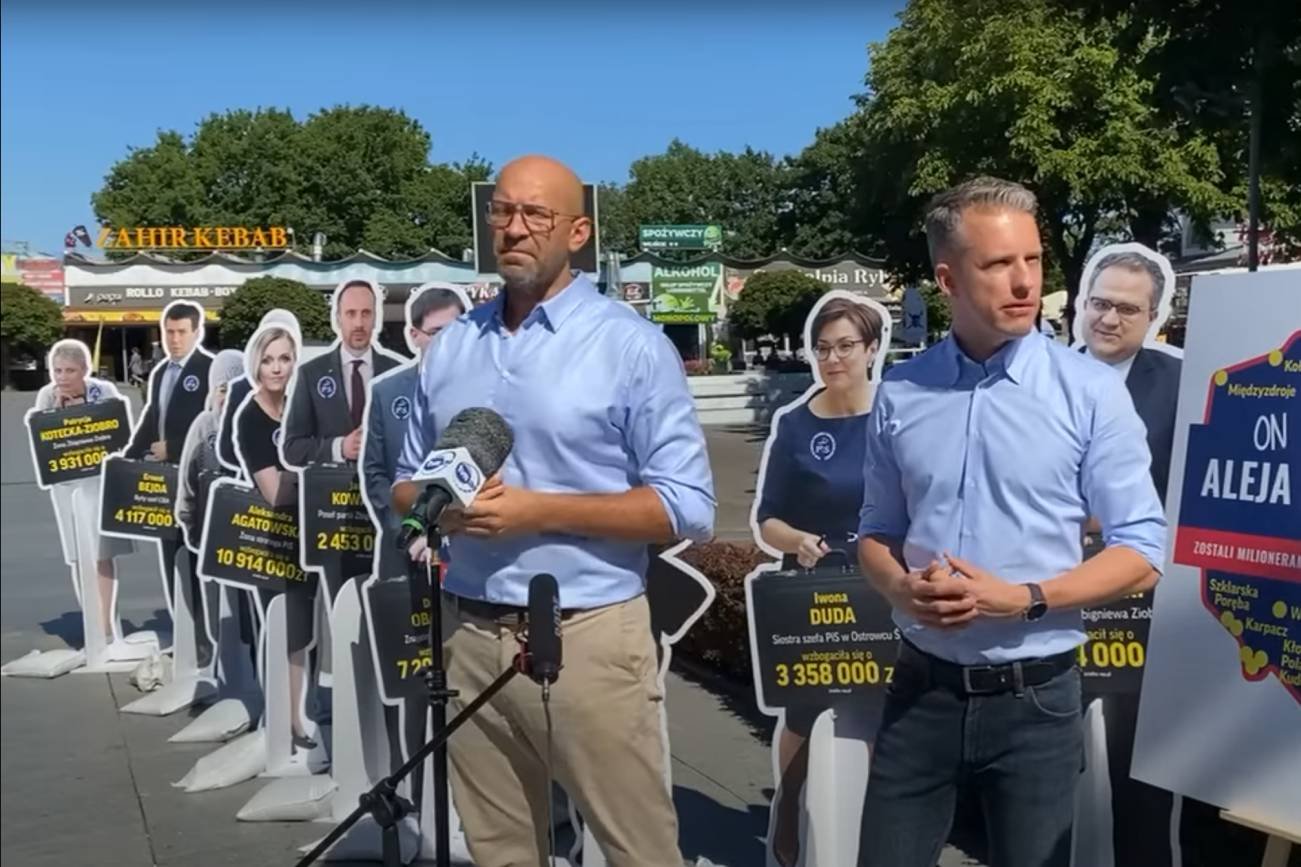 Nietypowa akcja zorganizowana przez Koalicję Obywatelską.