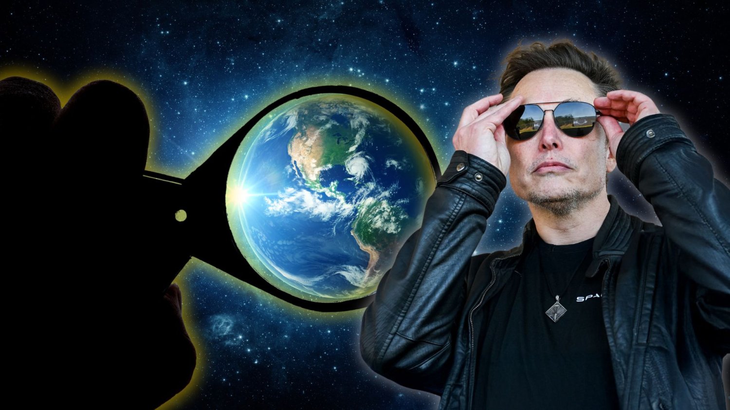 Elon Musk i Ziemia pod lupą. Miliarder opisał tworzenie satelitów do kontroli naświetlenia Ziemi.