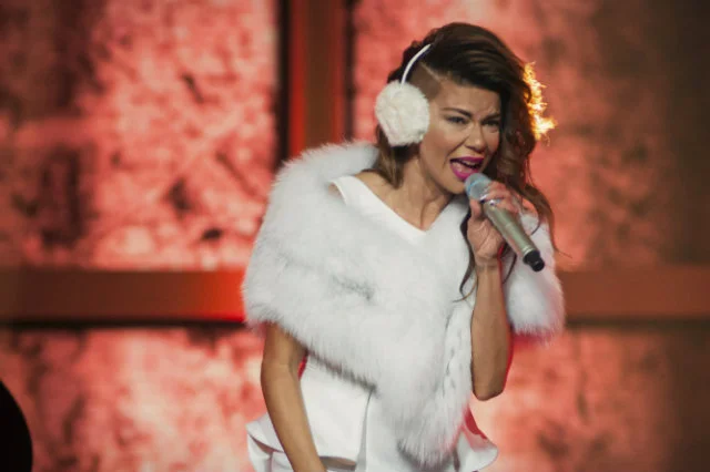 Edyta Górniak podczas ubiegłorocznego Sylwestra w Krakowie