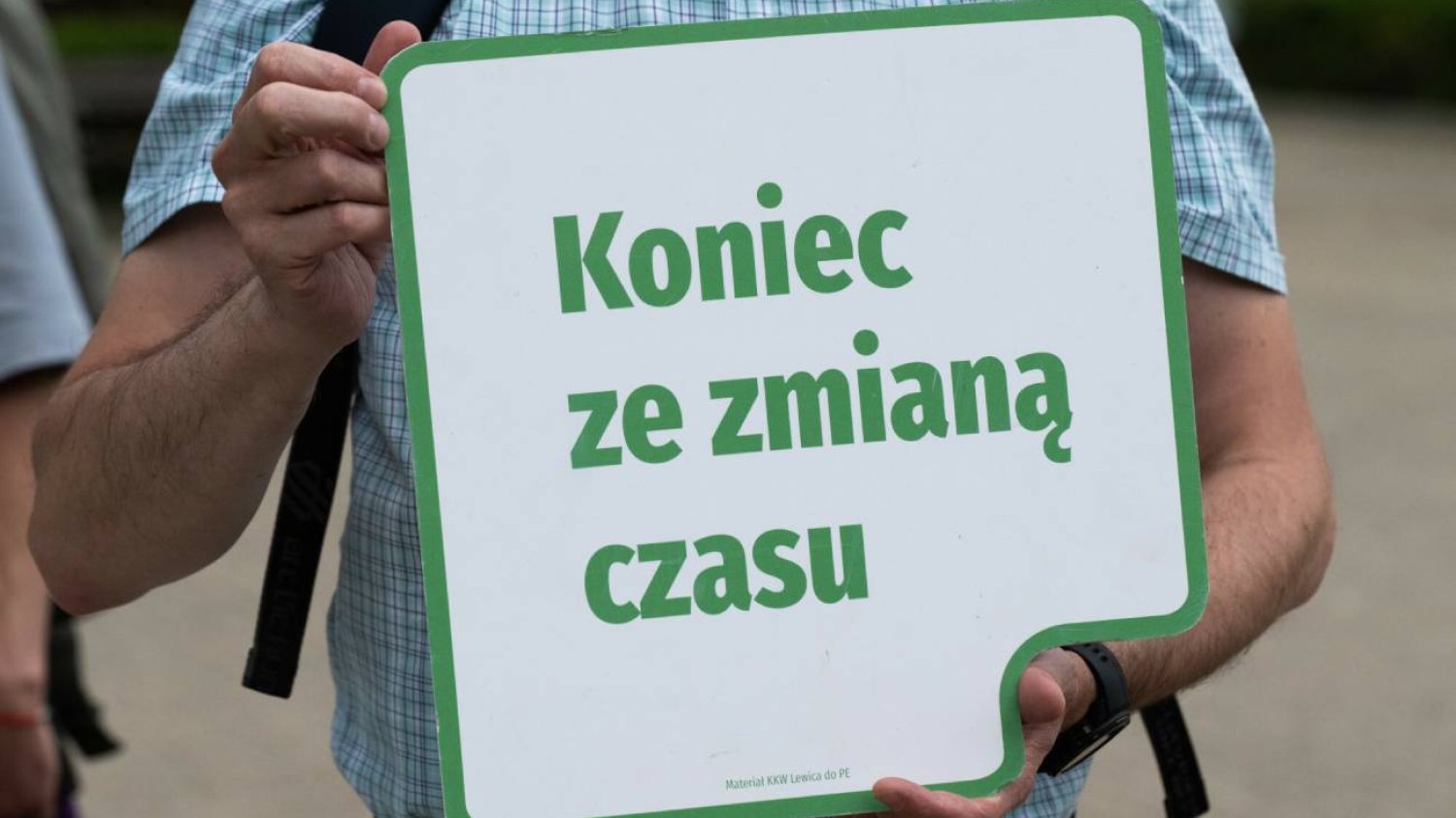 Konferencja prasowa Lewicy w Poznaniu.