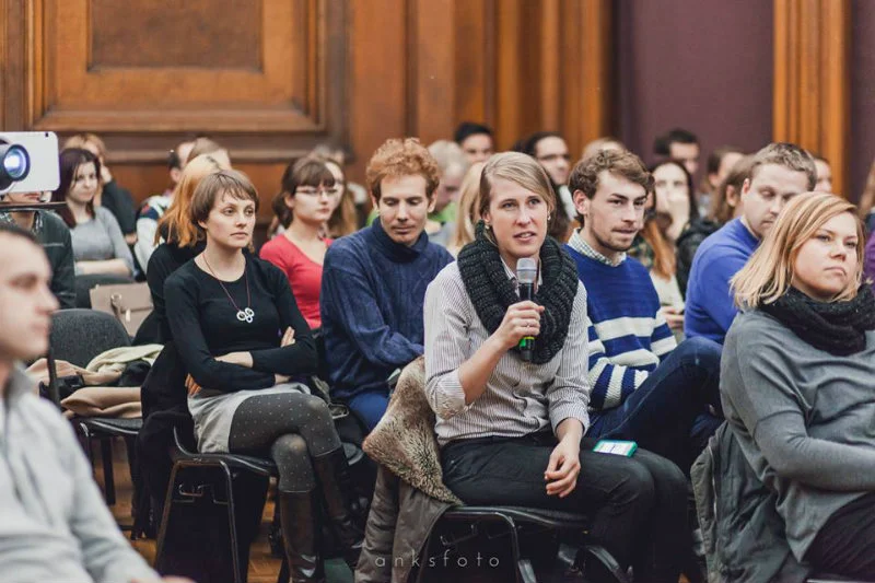 Publiczność podczas grudniowego spotkania GGC Poznań.