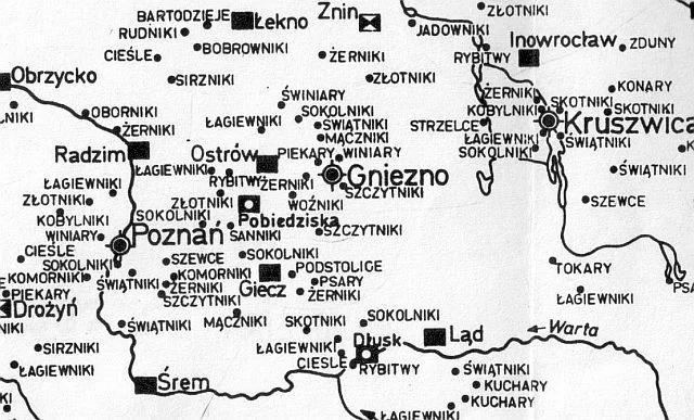 Osady służebne w okolicach Poznania i Gniezna