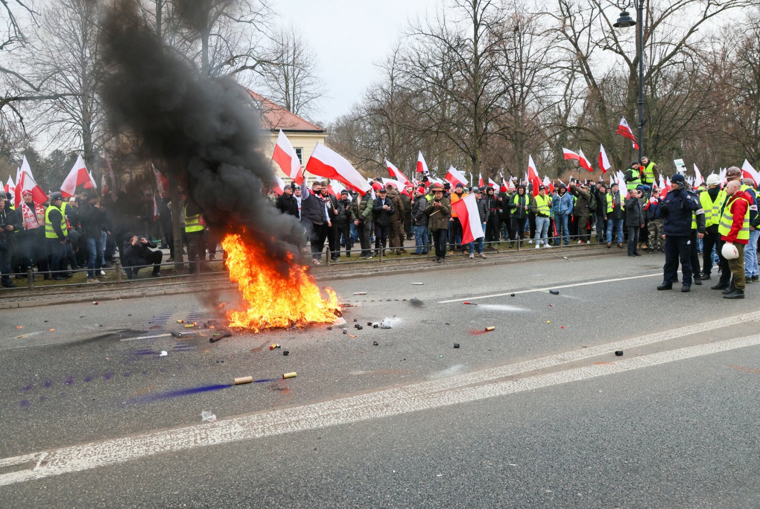 Protesty rolników – zablokowane drogi i granice