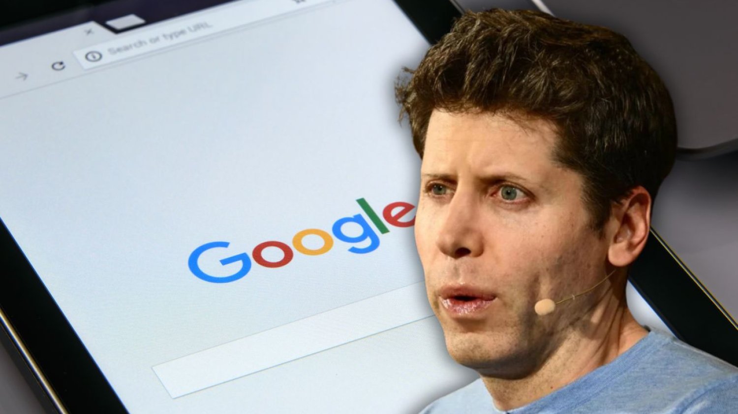 Sam Altman i Google.