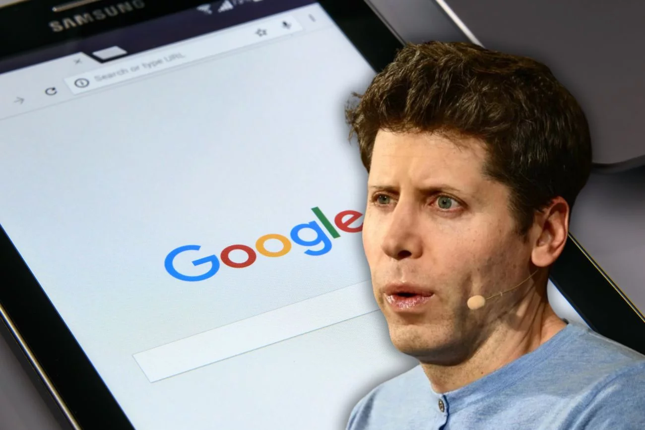 Sam Altman i Google.