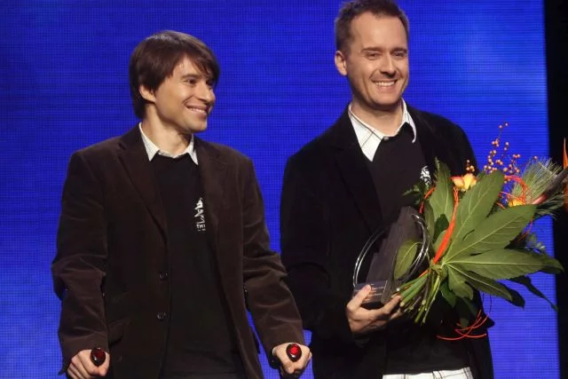 Michał Kiciński i Marcin Iwiński w 2008 roku zostali nagrodzeni tytułem Przedsiębiorców Roku. Od tamtej pory niewiele się zmienili