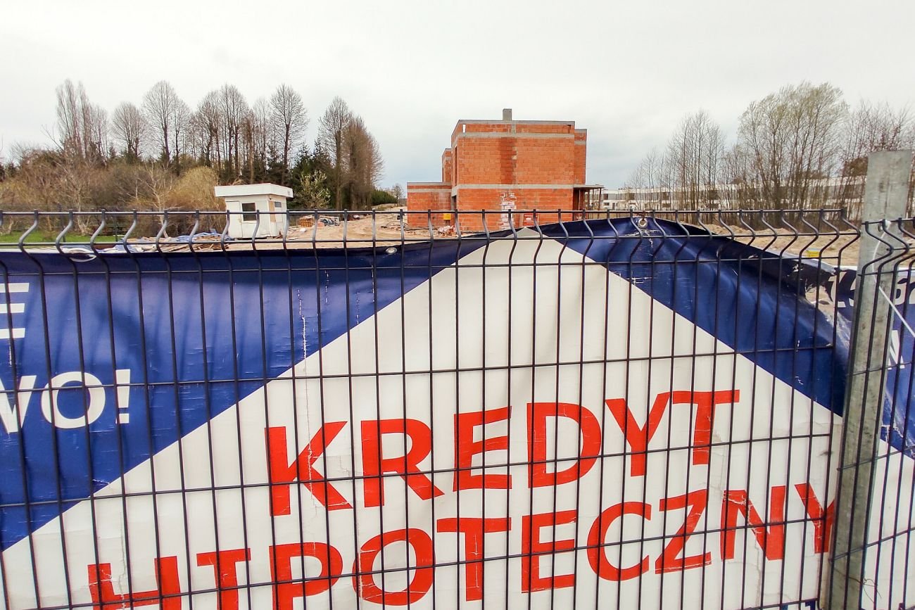 Olbrzymi spadek liczby kredytów hipotecznych