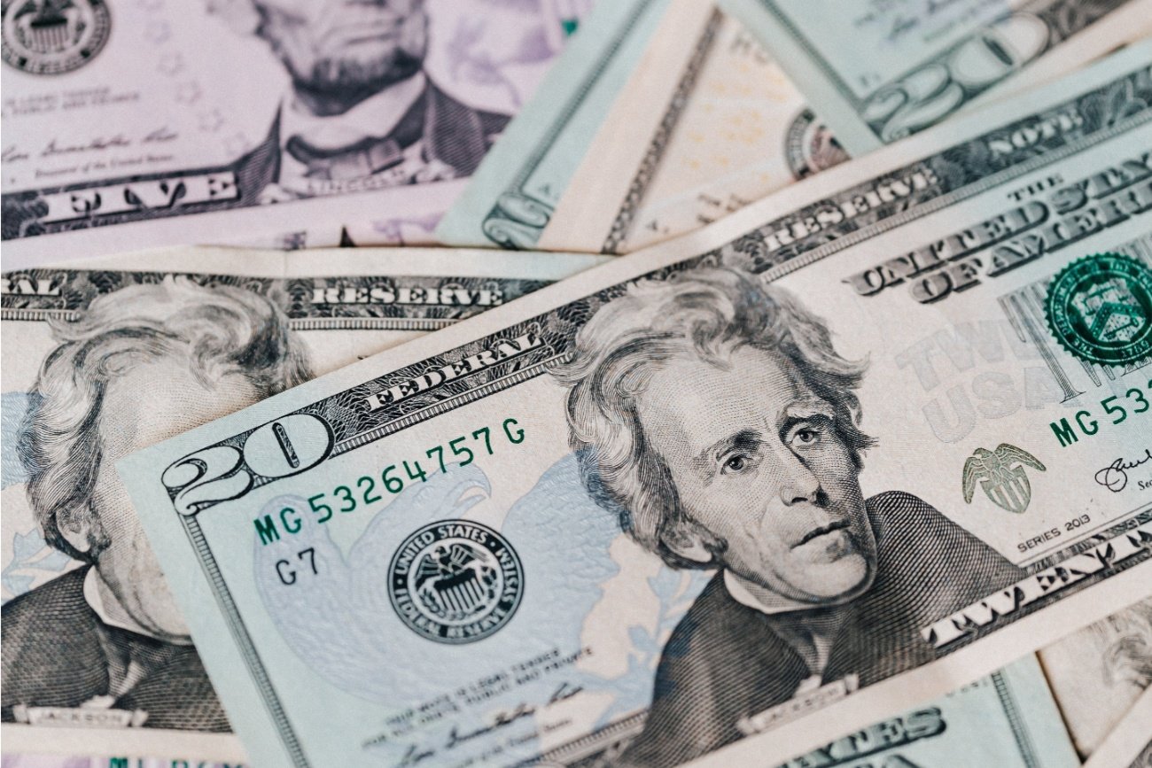 Dolary amerykańskie.