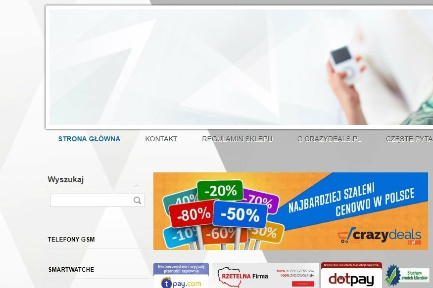 Klienci CrazyDeals.pl twierdzą, że zostali oszukani przez sklep