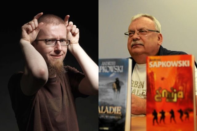 Tomasz Bagiński i Andrzej Sapkowski