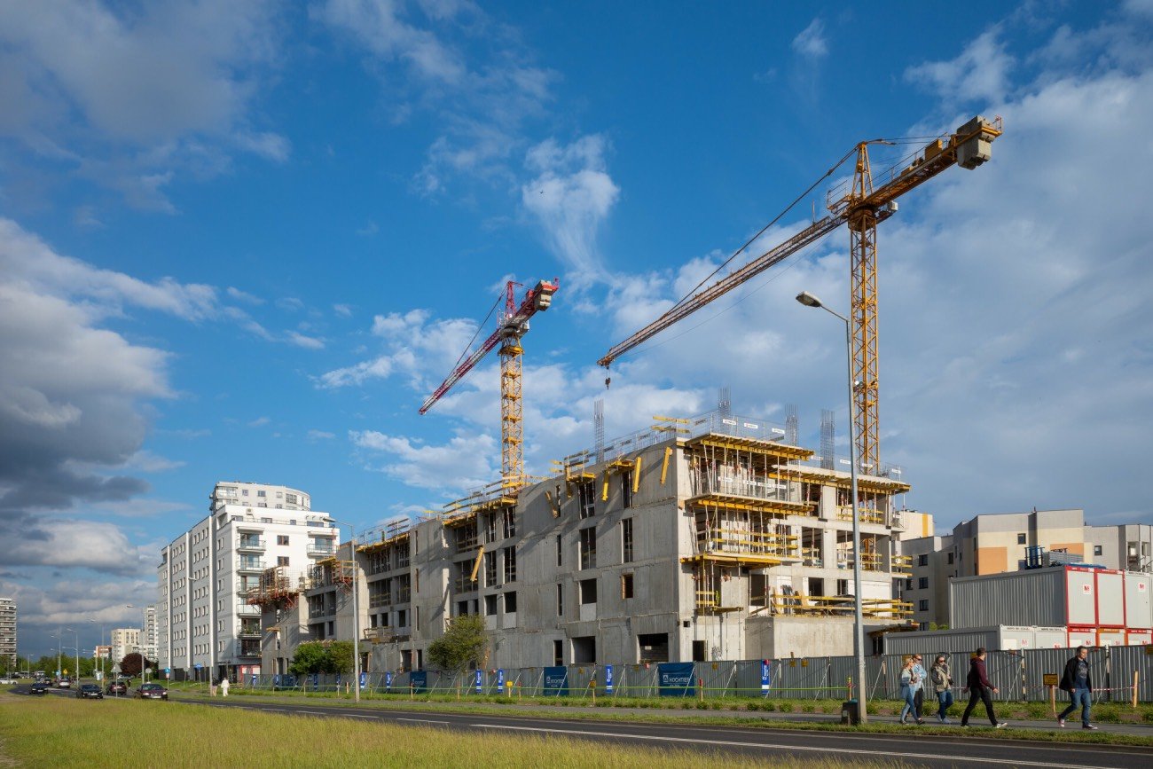 Budowa nowego budynku mieszkalnego