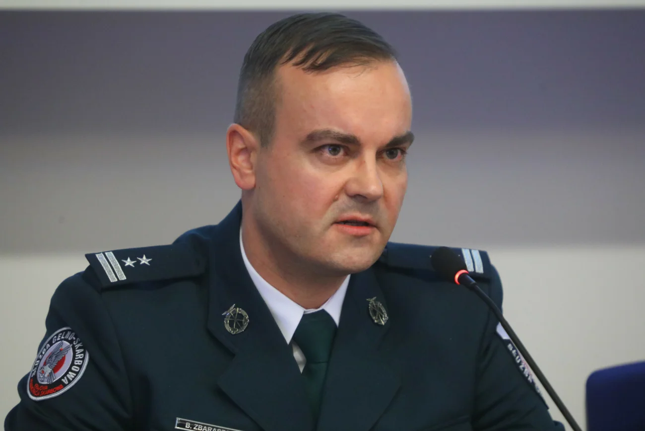 Szef KAS Bartosz Zbaraszczuk