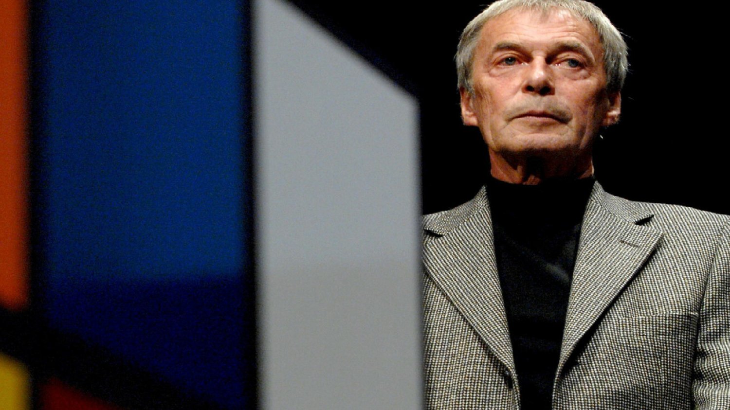 Ernő Rubik na konferencji związanej z kostką Rubika, której jest twórcą