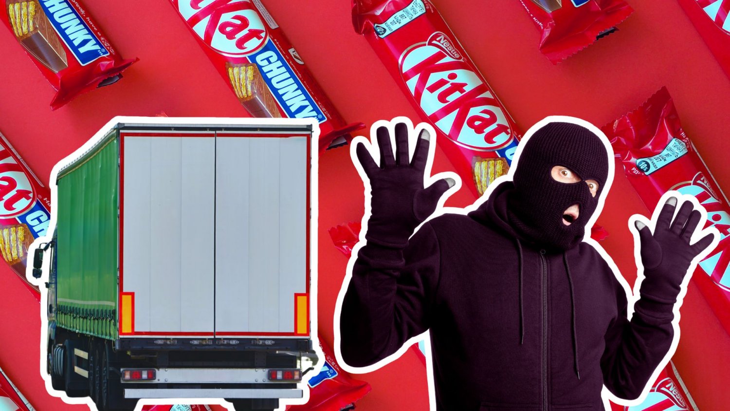 Ukradli smerfom 12 ton batonów KitKat. Producent słodyczy przerywa milczenie