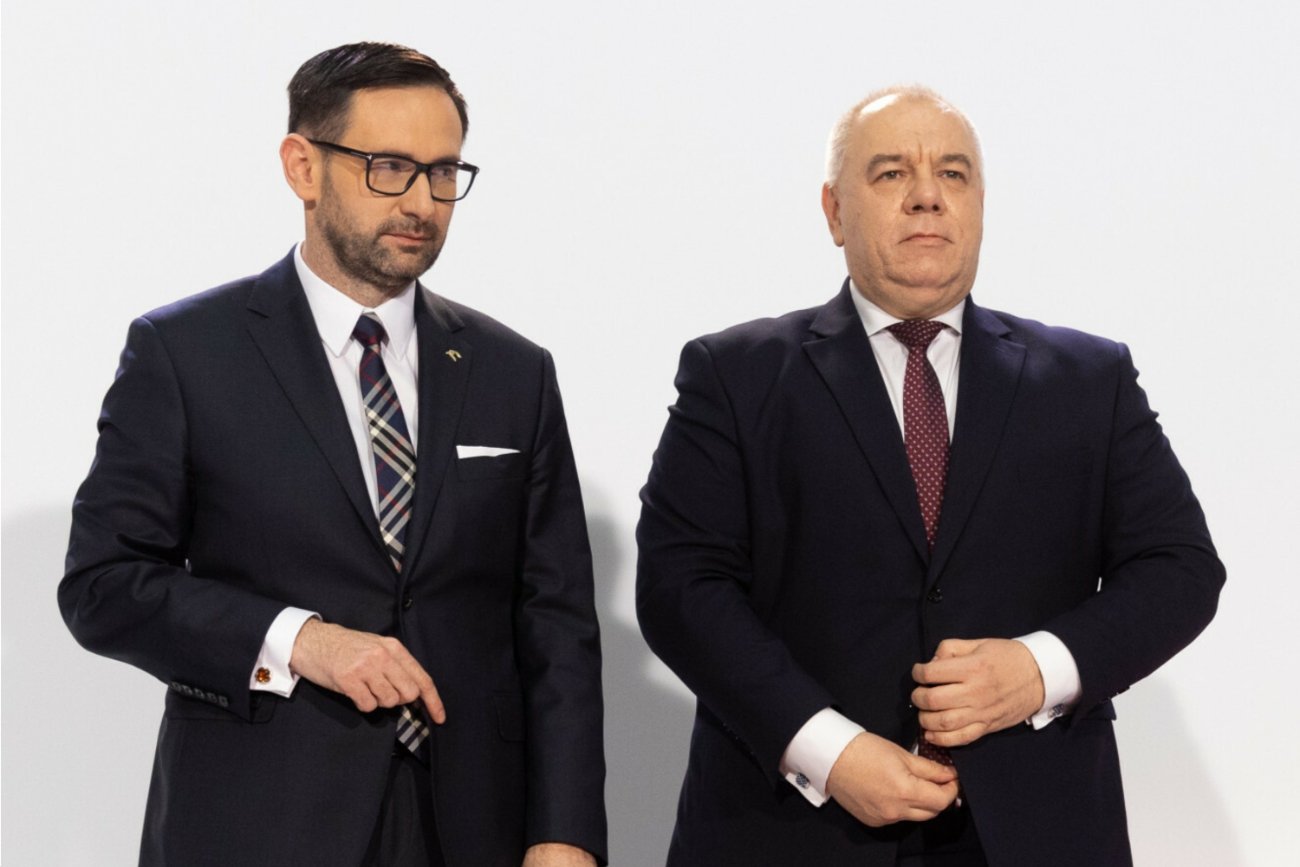 Daniel Obajtek, Jacek Sasin