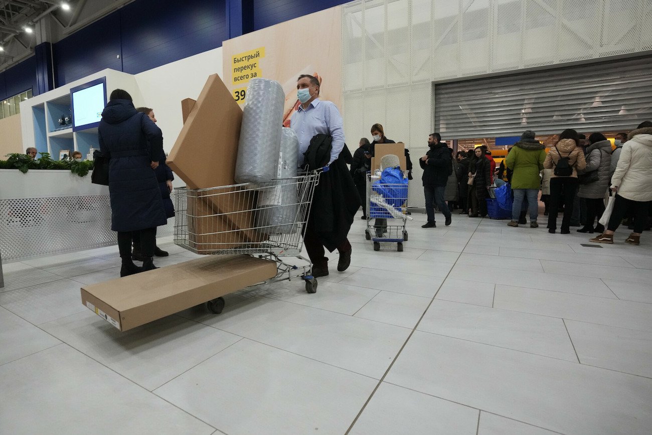 Ikea zamyka sklepy w Rosji