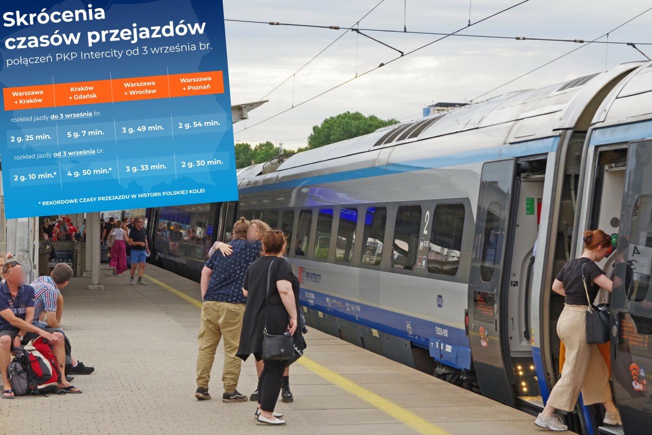Zmiany w rozkładzie PKP PLK m.in. na trasie Warszawa-Kraków. Od kiedy?