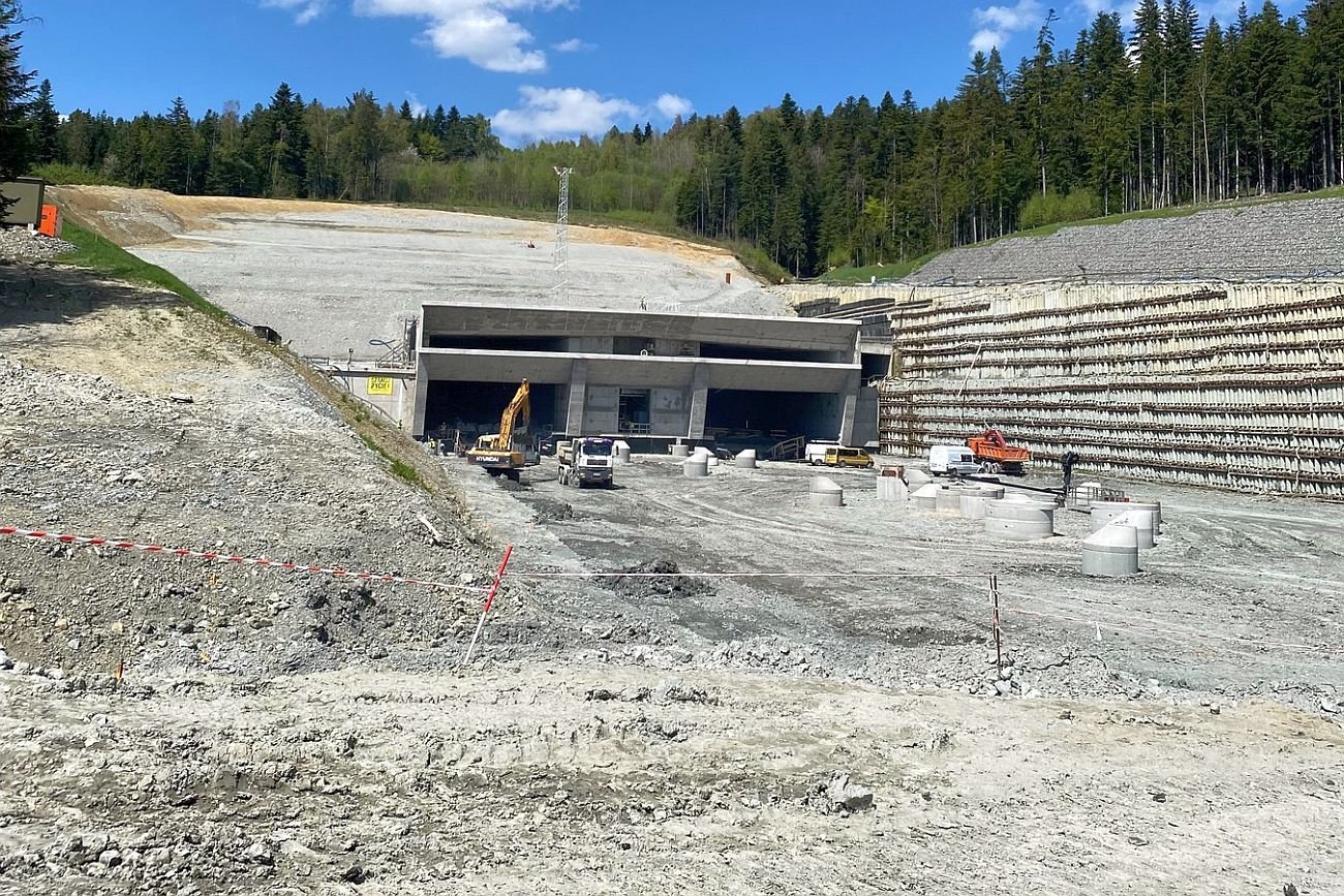 budowa tunelu na Zakopiance