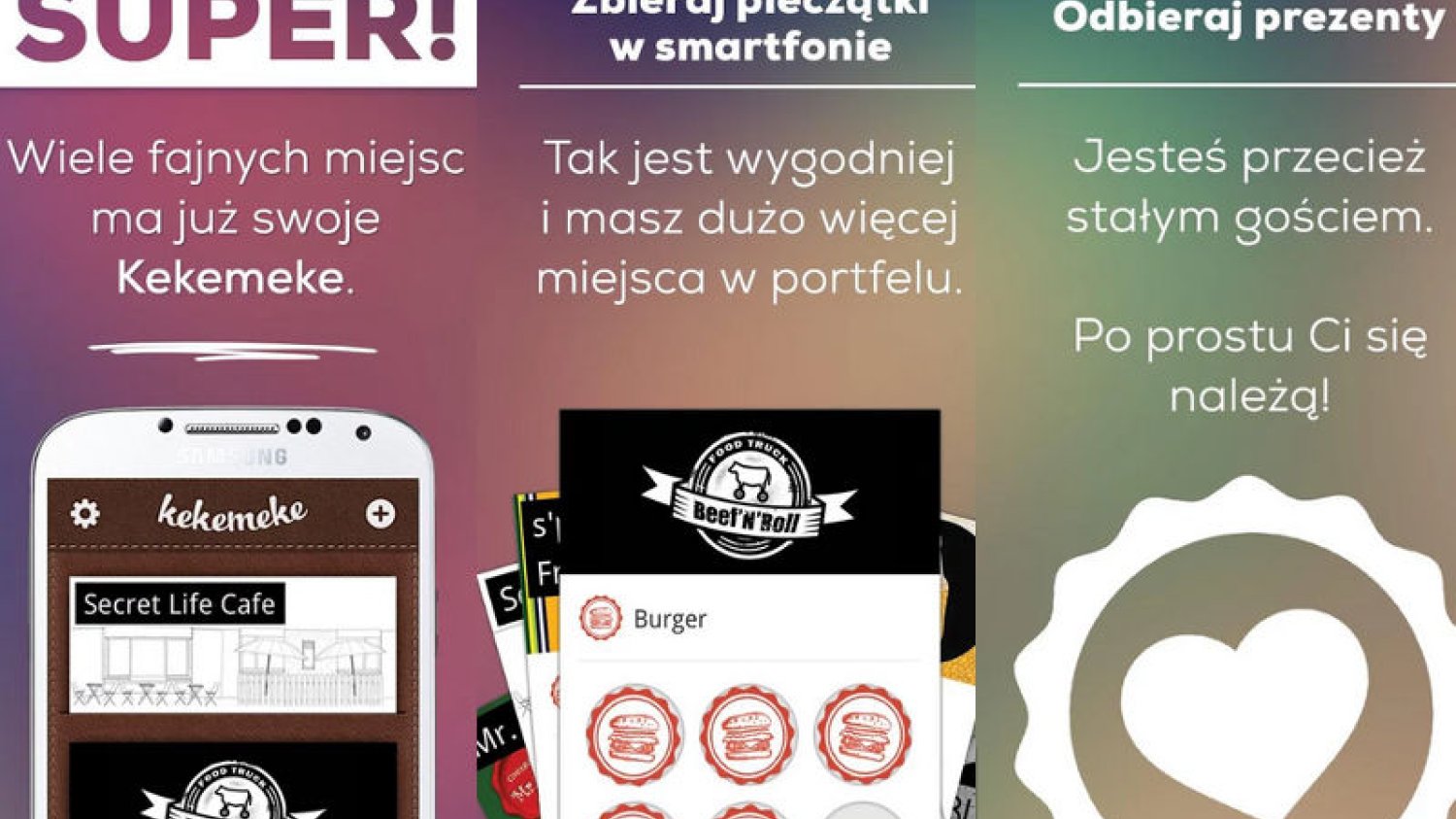 Kekemeke to w uproszczeniu mobilna karta lojalnościowa.