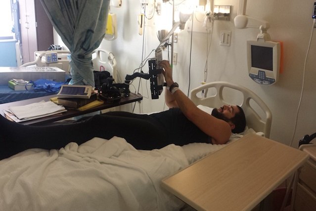 Drew Iwanicki spędził 70 dni w takiej pozycji. Czy było warto?