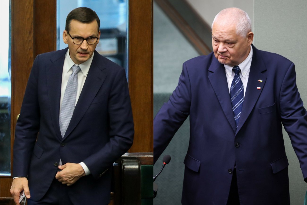 Mateusz Morawiecki i Adam Glapiński