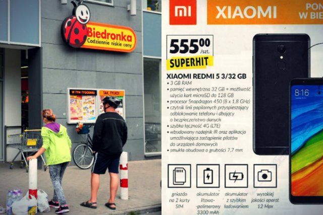 Superhit! Xiaomi Redmi 5 za jedyne 555 zł. Ale gdy chwilę poszukać, to ani hit, ani super.