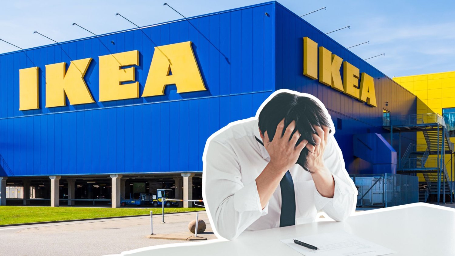 Sklep IKEA, zwolniony pracownik.