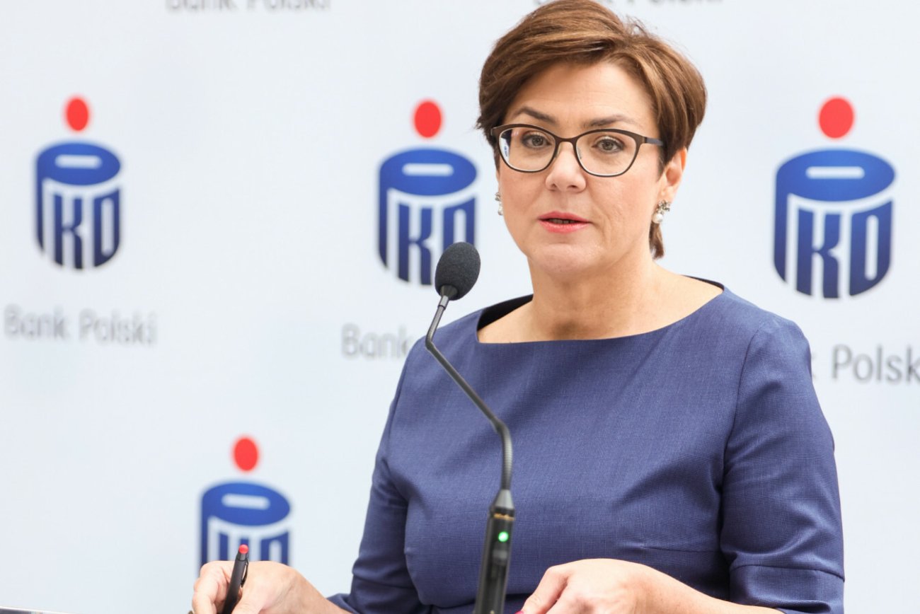 Prezes PKO BP Iwona Duda