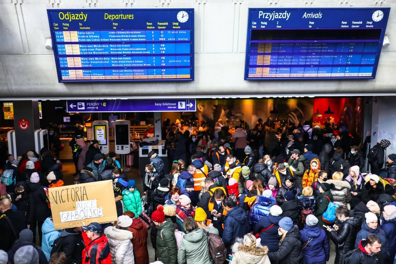 Dworzec Warszawa Zachodnia.