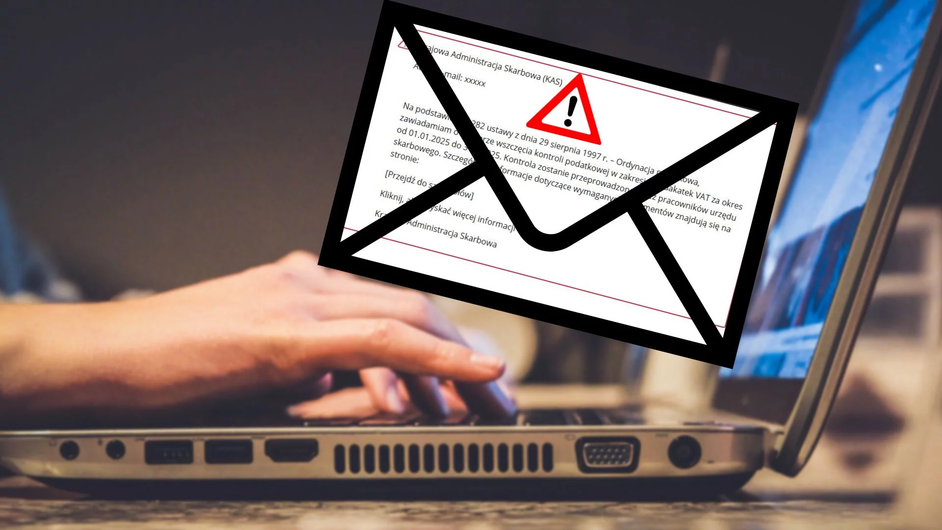 Oszuści podszywają się pod skarbówkę i wyłudzają dane. Skarbówka przypomina, jak odróżnić fałszywkę od prawdziwego wezwania.