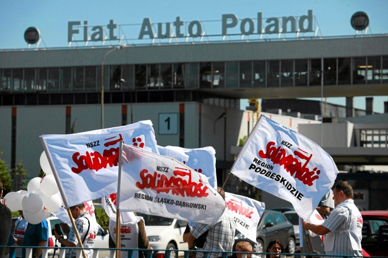 Pracownicy Fiat Auto Poland domagają się strajku.